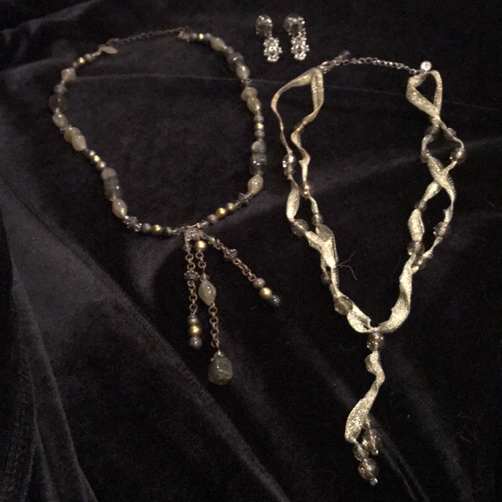 Vintage Cookie Lee necklaces and earrings